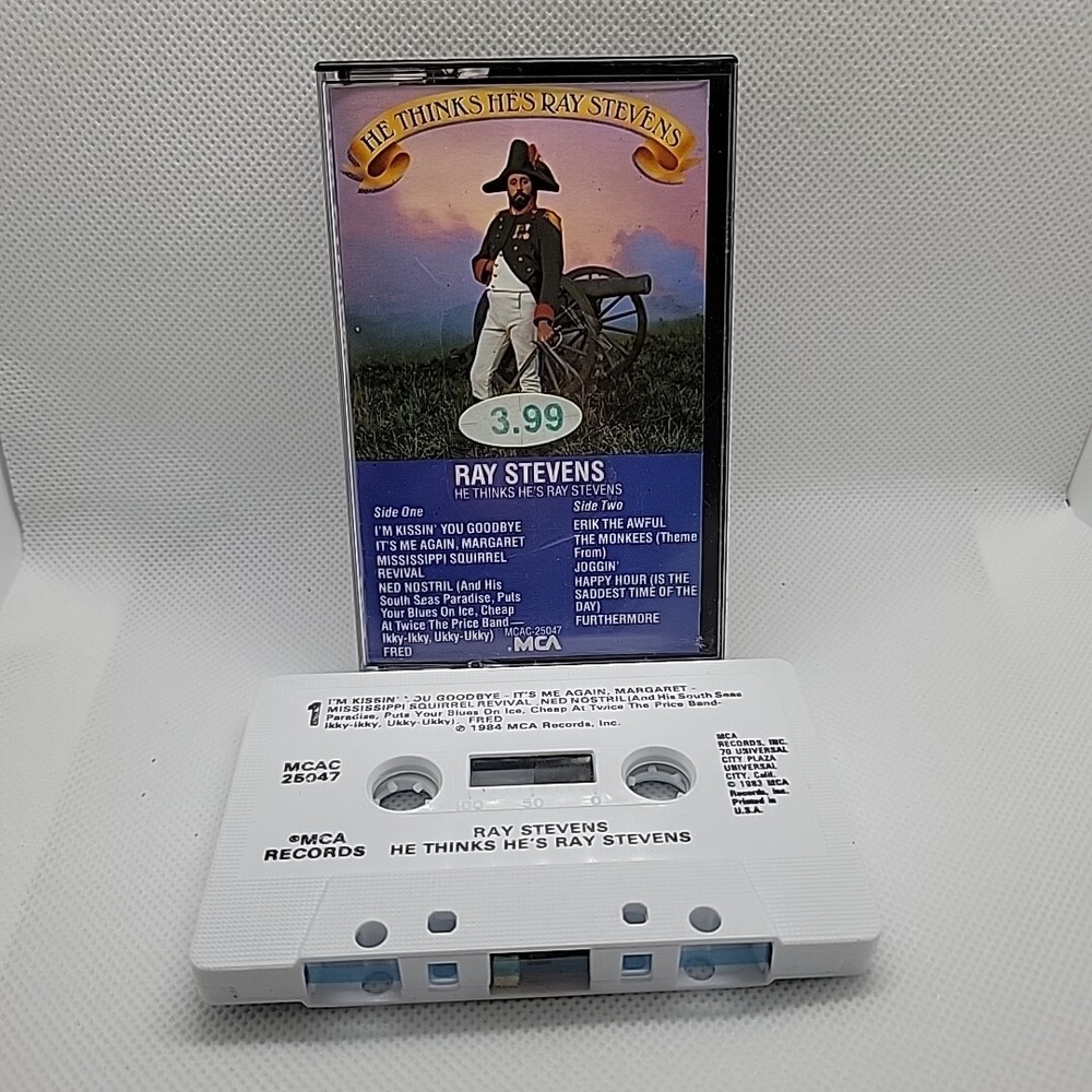 Ray Stevens He Thinks He's Ray Stevens Cassette Tape MCAC-25047 1984 MCA